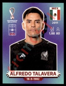 MEX4 Alfredo Talavera – FIFA World Cup Qatar 2022 Panini