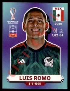 MEX9 Luis Romo – FIFA World Cup Qatar 2022 Panini