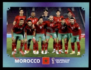 MAR1 Team Shot – FIFA World Cup Qatar 2022 Panini