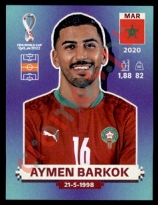 MAR12 Aymen Barkok – FIFA World Cup Qatar 2022 Panini