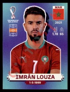 MAR14 Imrân Louza – FIFA World Cup Qatar 2022 Panini