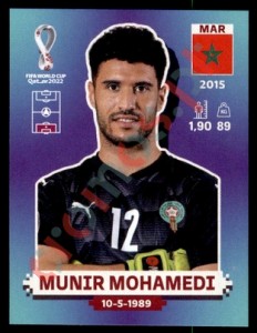 MAR4 Munir Mohamedi – FIFA World Cup Qatar 2022 Panini