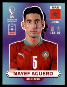 MAR5 Nayef Aguerd – FIFA World Cup Qatar 2022 Panini