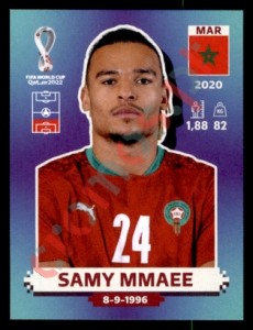 MAR8 Samy Mmaee – FIFA World Cup Qatar 2022 Panini