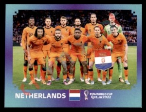NED1 Team Shot – FIFA World Cup Qatar 2022 Panini