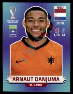 NED17 Arnaut Danjuma – FIFA World Cup Qatar 2022 Panini