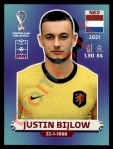 NED3 Justin Bijlow – FIFA World Cup Qatar 2022 Panini