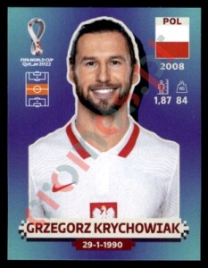 POL13 Grzegorz Krychowiak – FIFA World Cup Qatar 2022 Panini