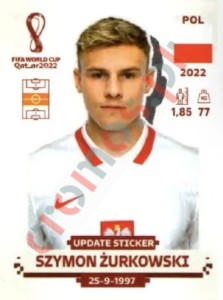 POL14x Szymon Żurkowski – FIFA World Cup Qatar 2022 Panini