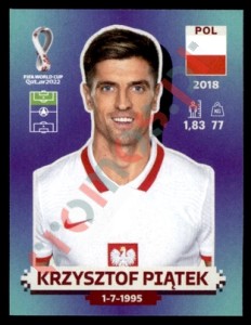POL19 Krzysztof Piątek – FIFA World Cup Qatar 2022 Panini