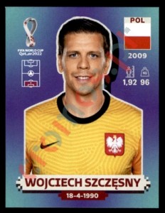 POL3 Wojciech Szczęsny – FIFA World Cup Qatar 2022 Panini