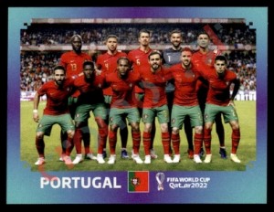 POR1 Team Shot – FIFA World Cup Qatar 2022 Panini