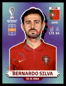 POR11 Bernardo Silva – FIFA World Cup Qatar 2022 Panini