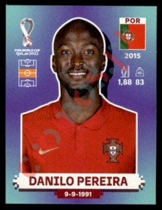 POR13 Danilo Pereira – FIFA World Cup Qatar 2022 Panini