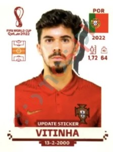 POR14x Vitinha – FIFA World Cup Qatar 2022 Panini