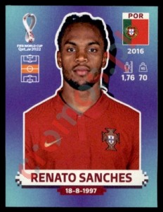 POR15 Renato Sanches – FIFA World Cup Qatar 2022 Panini