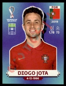 POR19 Diogo Jota – FIFA World Cup Qatar 2022 Panini