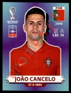 POR5 João Cancelo – FIFA World Cup Qatar 2022 Panini