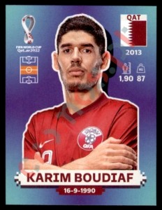 QAT12 Karim Boudiaf – FIFA World Cup Qatar 2022 Panini