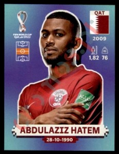 QAT13 Abdulaziz Hatem – FIFA World Cup Qatar 2022 Panini