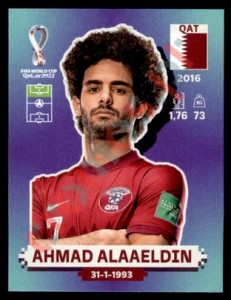 QAT17 Ahmad Alaaeldin – FIFA World Cup Qatar 2022 Panini