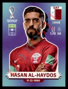 QAT18 Hasan Al-Haydos – FIFA World Cup Qatar 2022 Panini