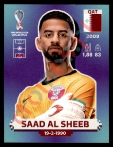 QAT3 Saad Al Sheeb – FIFA World Cup Qatar 2022 Panini