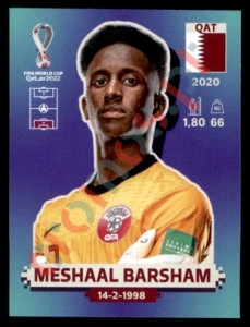 QAT4 Meshaal Barsham – FIFA World Cup Qatar 2022 Panini