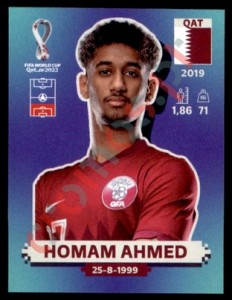 QAT5 Homam Ahmed – FIFA World Cup Qatar 2022 Panini