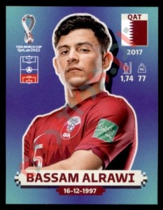 QAT6 Bassam Alrawi – FIFA World Cup Qatar 2022 Panini