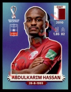 QAT7 Abdulkarim Hassan – FIFA World Cup Qatar 2022 Panini