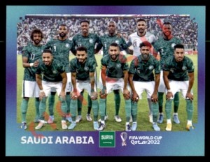 KSA1 Team Shot – FIFA World Cup Qatar 2022 Panini