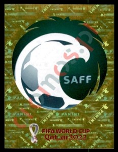 KSA2 Team Logo – FIFA World Cup Qatar 2022 Panini
