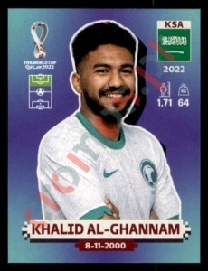 KSA20 Khalid Al-Ghannam – FIFA World Cup Qatar 2022 Panini