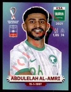 KSA5 Abdulelah Al-Amri – FIFA World Cup Qatar 2022 Panini