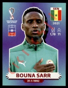 SEN10 Bouna Sarr – FIFA World Cup Qatar 2022 Panini