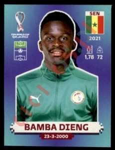 SEN18 Bamba Dieng – FIFA World Cup Qatar 2022 Panini