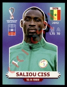 SEN5 Saliou Ciss – FIFA World Cup Qatar 2022 Panini