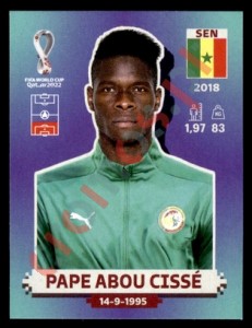 SEN6 Pape Abou Cissé – FIFA World Cup Qatar 2022 Panini