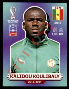 SEN8 Kalidou Koulibaly – FIFA World Cup Qatar 2022 Panini