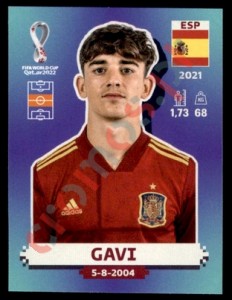 ESP10 Gavi – FIFA World Cup Qatar 2022 Panini