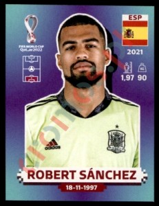 ESP4 Robert Sánchez – FIFA World Cup Qatar 2022 Panini