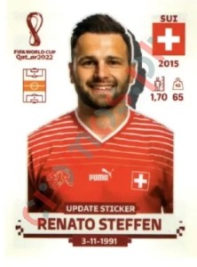 SUI16x Renato Steffen – FIFA World Cup Qatar 2022 Panini