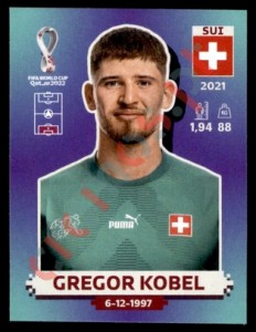 SUI4 Gregor Kobel – FIFA World Cup Qatar 2022 Panini