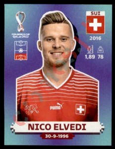 SUI6 Nico Elvedi – FIFA World Cup Qatar 2022 Panini