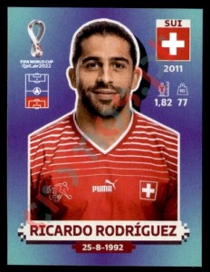SUI8 Ricardo Rodríguez – FIFA World Cup Qatar 2022 Panini