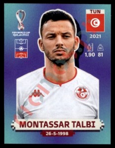 TUN11 Montassar Talbi – FIFA World Cup Qatar 2022 Panini