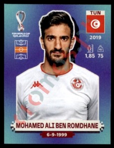 TUN12 Mohamed Ali Ben Romdhane – FIFA World Cup Qatar 2022 Panini