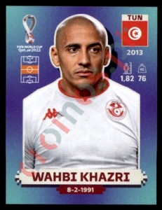 TUN13 Wahbi Khazri – FIFA World Cup Qatar 2022 Panini