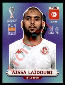 TUN14 Aïssa Laïdouni – FIFA World Cup Qatar 2022 Panini